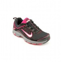 Nike Air Alvord 9 Trail Black &amp; Pink Runny Sneakers Shoe Women&#39;s sz8 443847-001 - £30.85 GBP