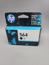 HP Original Ink 564 Black Cartridge NIB Deskjet Officejet Photosmart (Ex... - $6.91