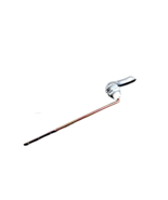 Metal Arm Flush Lever Toilet Repair Chrome Plated - $7.91