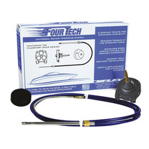 Uflex Fourtech 12&#39; Mach Rotary Steering System w/Helm, Bezel &amp; Cable [FOURTECH12 - £134.58 GBP