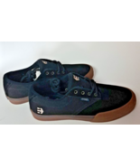ETNIES JAMESON VULC BMX SIZE 7.5 MEN'S BLACK GUM SKATE SHOES - $34.29