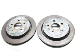 2010-2015 CHEVROLET CAMARO COUPE LT V6 REAR LEFT & RIGHT SIDE BRAKE ROTORS P5885 image 2