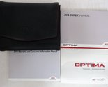 2016 Kia Optima Sedan Owners Manual Handbook OEM Z0A0858 [Paperback] Kia - $24.49