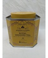 **EMPTY TIN** Harney And Sons Royal Wedding Tea Empty Tin 4&quot; X 4&quot; X 4&quot; - $16.29 CAD