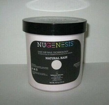 Nugenesis - 100% Pure Nail Dipping Powder - Pink &amp; White (Refill 16oz, Natural B - £115.98 GBP