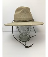 Sun Hat Henschel Packable Mesh Hike Paddle Leather Strap USA Medium Exce... - €25,83 EUR