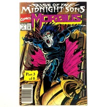 Morbius #1 Newsstand Cover Marvel 1992 FN Ghost Rider Lilith Midnight Sons - £3.06 GBP