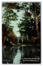 Skeletron River Lake Rosseau Muskoka Lakes Ontario Canada UNP DB Postcard T1 - £4.70 GBP