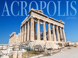 18x24" CANVAS Decor.Room art print.Travel shop.Acropolis Athens.Greece.6029 - £46.52 GBP