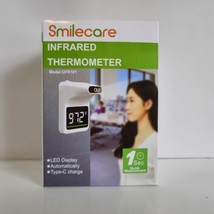 Smilecare Wall Mounted Infared Rapid Thermometer Automatic Digital No Co... - $13.84