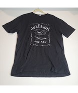 Jack Daniel's Boston Bruin's T-shirt Mens  XL Black No 7 Bear Logo NHL - $16.82