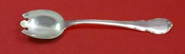 Modern Victorian by Lunt Sterling Silver Ice Cream Dessert Fork 5 5/8&quot; Custom - £45.77 GBP