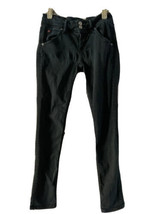 Hudson Womens 25 Black wash Collin Flap Pockets Skinny Denim Jeans W 26 ... - $79.19