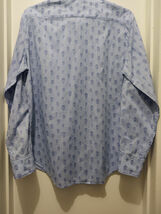 Robert Graham - Light Blue Long Sleeve - Men's Medium Button Down Classic Fit image 10