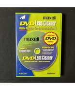 Maxell DVD Laser Lens Cleaner Xbox PlayStation User Guide Home Theater S... - £4.74 GBP