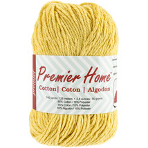 Premier Yarns Home Cotton Yarn - Solid-Yellow - £11.73 GBP