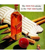 Johnnie Walker Scotch Red Label 1953 Advertisement Distillery Cricket DWII2 - €34,19 EUR