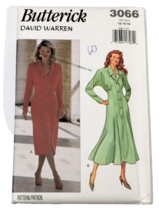 Butterick Sewing Pattern #3066 Size 12-14-16 Misses&#39; Petite Dress David ... - £4.24 GBP