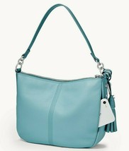 Fossil Jolie Crossbody Shoulder Bag Turquoise Blue Leather ZB1508441 NWT $198 FS - £90.78 GBP