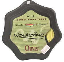 NEW Orvis Double Taper Trout Wonderline Flyline DT 11 F (DT11F) (DT-11-F) Yellow - £28.05 GBP