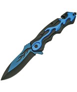 Blue Flame Linerlock A/O     CN300434BL - £7.76 GBP