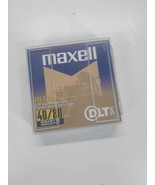 Maxell DLTTAPE IV 1/2&quot; Cartridge Tape 40/80GB Lot of 2 - $7.50