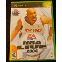 NBA Live 2004 (Microsoft Xbox, 2003) with manual - £4.55 GBP