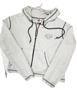 Harley Davidson Grey Coat ~Size M Unisex ~ Zipped ~ Casual ~ Made in USA - $39.60