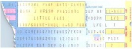 Little Feat Ticket Stumpf September 1 1990 Alt Orchard Strand Maine - £35.28 GBP