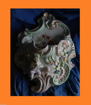 Wall Pockets Vintage Porcelain Pottery Ceramics China Large - £463.62 GBP
