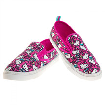 Hello Kitty Collage Low Top Kid&#39;s Sneakers Pink - $34.98