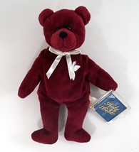 Holy Bears Grace Dove Bear Burgundy Sacrament Series Religious Christian... - $10.99