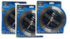 Century Drill&amp;Tool Cenalloy 7-1/4&quot;  140T Circular Saw Blades Pack of 3 - £23.98 GBP