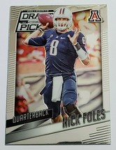 2015 Nick Foles Panini Collegiate Draft Picks Nfl Football Card # 77 Uoa Arizona - £3.98 GBP