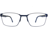 OVVO OPTICS Eyeglasses Frames 3934 c8T Navy Dark Blue Square Full Rim 53... - $214.84