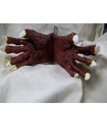 Red Devil Costume Hands Gloves Imp Satan She Devil Demon Claws Vulture T... - $416.77 MXN