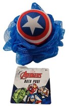 Marvel Avengers Kids Bath Pouf, Blue Ages 3+ - $9.89