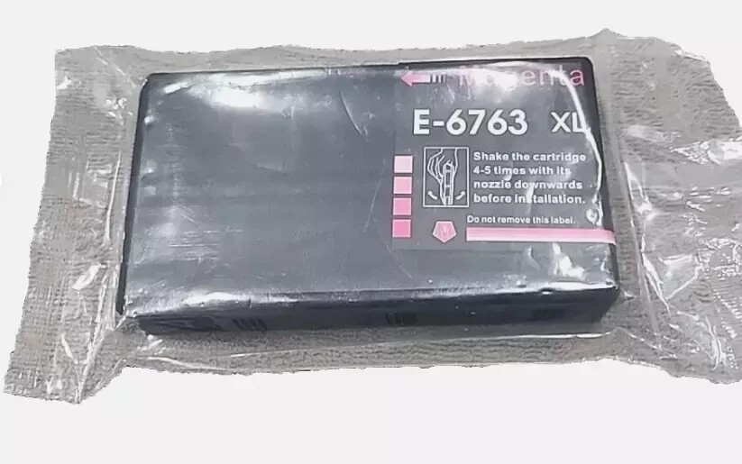 E-6763 XL Magenta Ink Cartridge - High Yield, Vivid Color Printing - $2.55