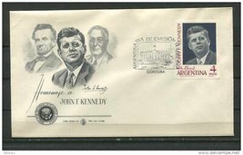 Argentina  1964  First Day Cover Special cancel  John F. Kennedy - £10.12 GBP
