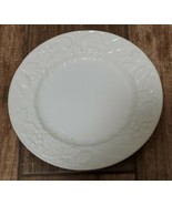 Mikasa ENGLISH COUNTRYSIDE White 8 1/4&quot; Salad Plate  Embossed - £6.25 GBP