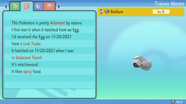 Pokemon Brilliant Diamond/Shining Pearl Shiny Beldum 6IVs Max EVs Custom Natures - £3.92 GBP