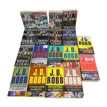 Lot of 18 Paperback Books In Death Series by J.D. Robb Promises Devoted Kindred - $24.74