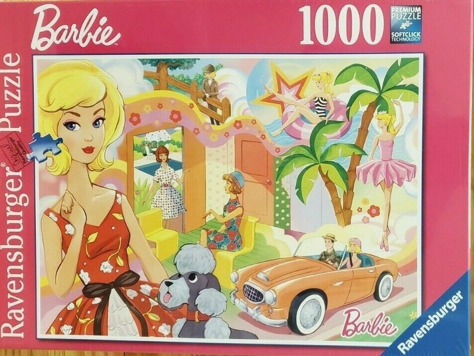 Ravensburger Barbie: Vintage Barbie 1000 Piece Jigsaw Puzzle for Adults – Ever - $46.74