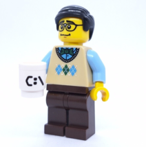 Lego CMF Collectible Series 7 col07-12 Computer Programmer Minifigure - $10.26