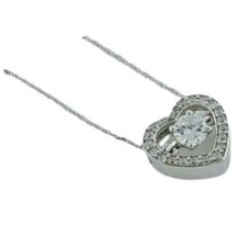 Diamond Open Heart Love Day 925 - £259.29 GBP