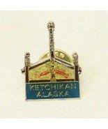 Ketchikan Alaska Travel Tourist Pin 1&quot; - $9.36 CAD