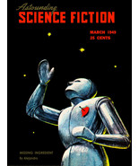 Pulp Cover Poster - Astounding Science Fiction V43 No 1, March 1949 Post... - £25.02 GBP