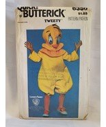 TWEETY BIRD COSTUME LOONEY TUNES SEWING PATTERN 6350 QUICK BUTTERICK HAL... - $31.38 CAD