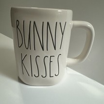 NEW Rae Dunn Easter Bunny Kisses Ceramic Coffee Mug Blue Inside White Outside - £15.03 GBP