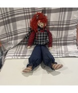 Overly Raker Raggedy Ann Doll  - $34.17 CAD